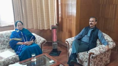 Himachal Congress chief pratibha singh meet cm sukhvinder singh sukhu