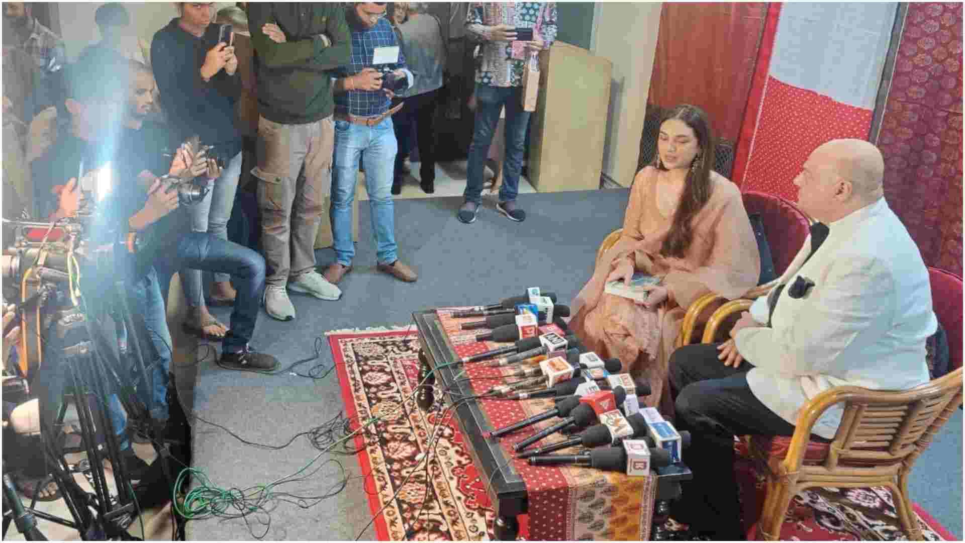 Ramblings of A Bandra Boy book written by joy bimal roy launched by Aditi rao hydari