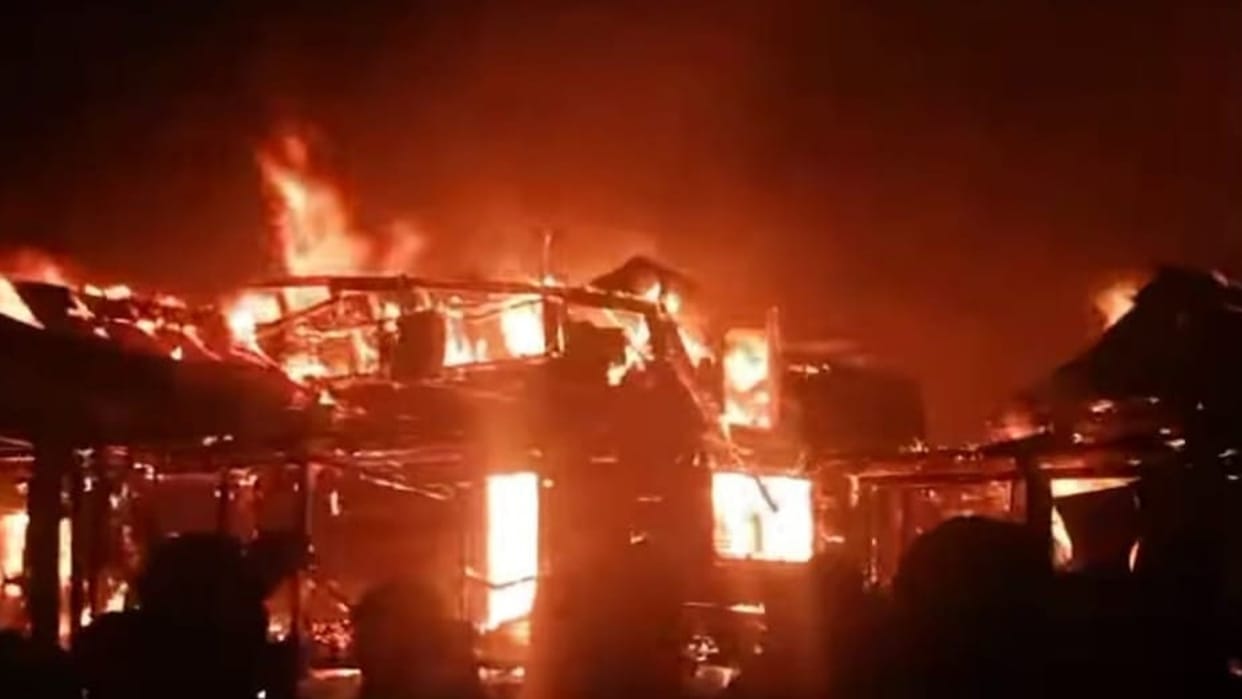 Shimla Fire news: Nine houses gutted in Fire in Daroti village Tikkar Tehsil Shimla