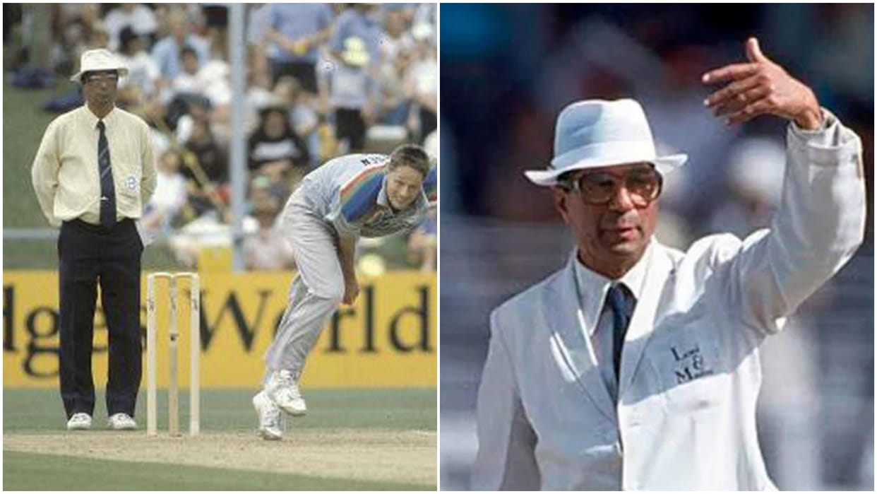 Piloo Reporter dies at the age of 84 he was the world's first neutral umpire in Test cricket