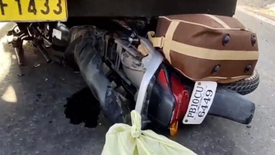 Man died in accident in Sunam udham singh wala