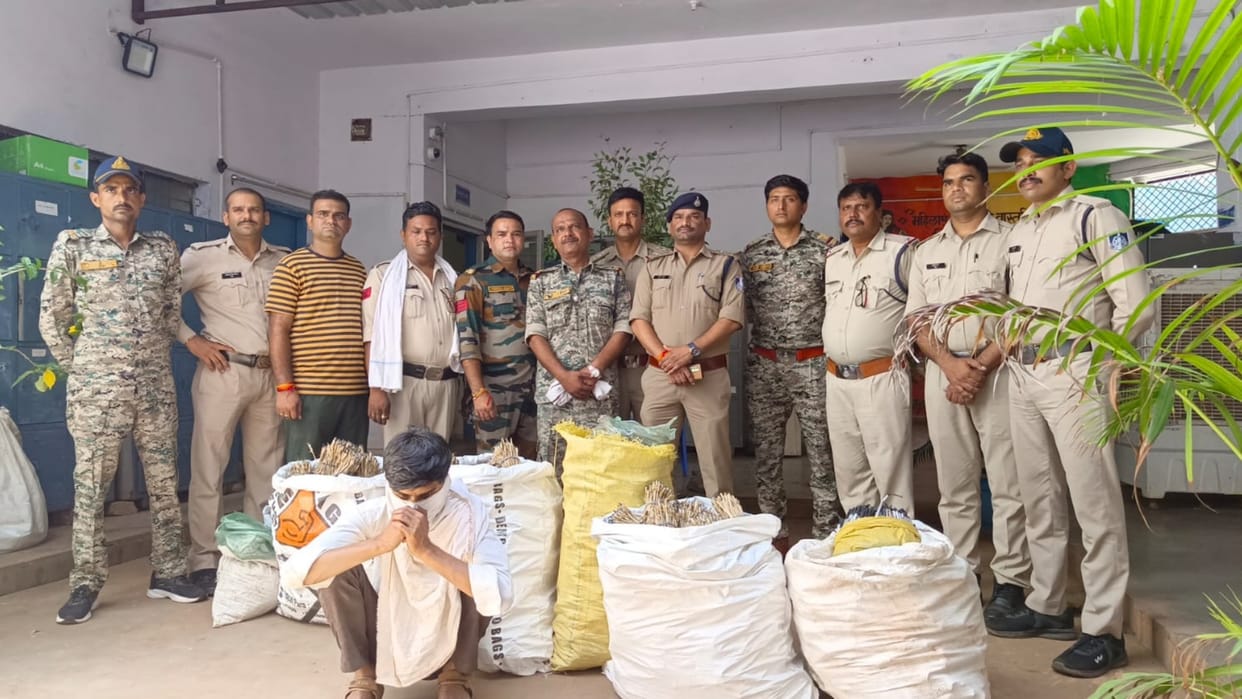 Shivpuri Case registered against accused under Explosives Act for making illegal fireworks