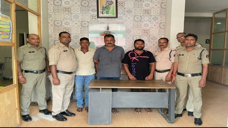 Bhilai: हिस्ट्रीशीटर बृजेश दो साथियों के साथ गिरफ्तार, ट्रक ड्राइवर के साथ की थी मारपीट और लूटपाट