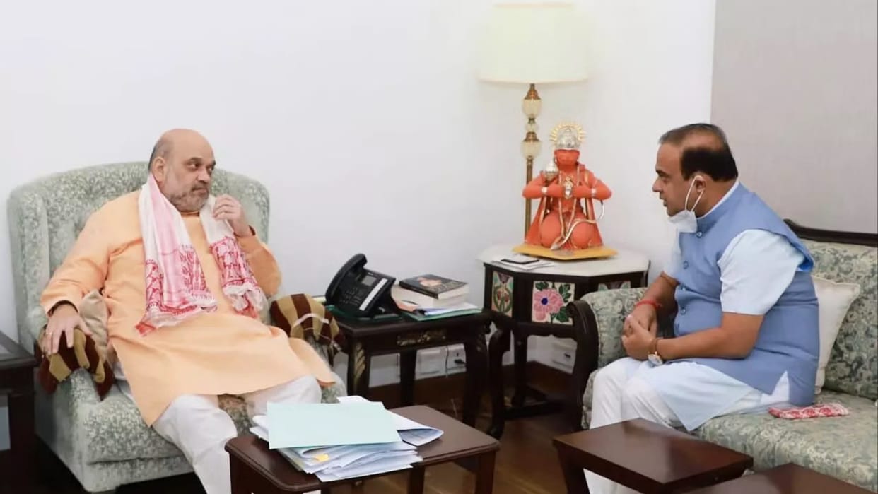 Assam CM meets Home Minister over complete withdrawal of AFSPA from the state