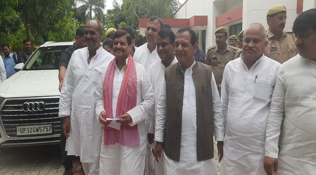 Shivpal Yadav will meet IG Azamgarh with 10 MLAs today protest against unilateral action in Ghosi