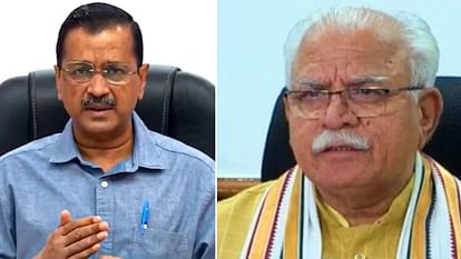 Tussle between Delhi cm Arvind Kejriwal and Haryana cm Manohar Lal regarding free schemes