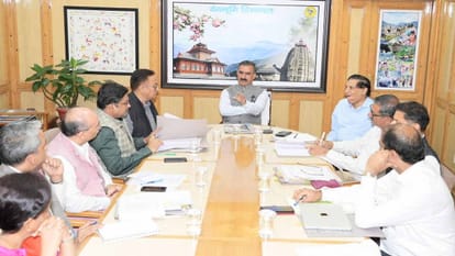Monday meeting: cm sukhvinder singh Sukhu gave instructions to work through e-file system