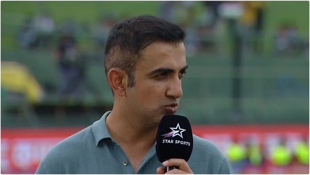 Gautam Gambhir says he did partnership with MS Dhoni but it was harbhajan singh who won match for India