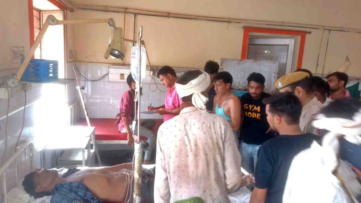Firing between two parties over land dispute in Dholpur