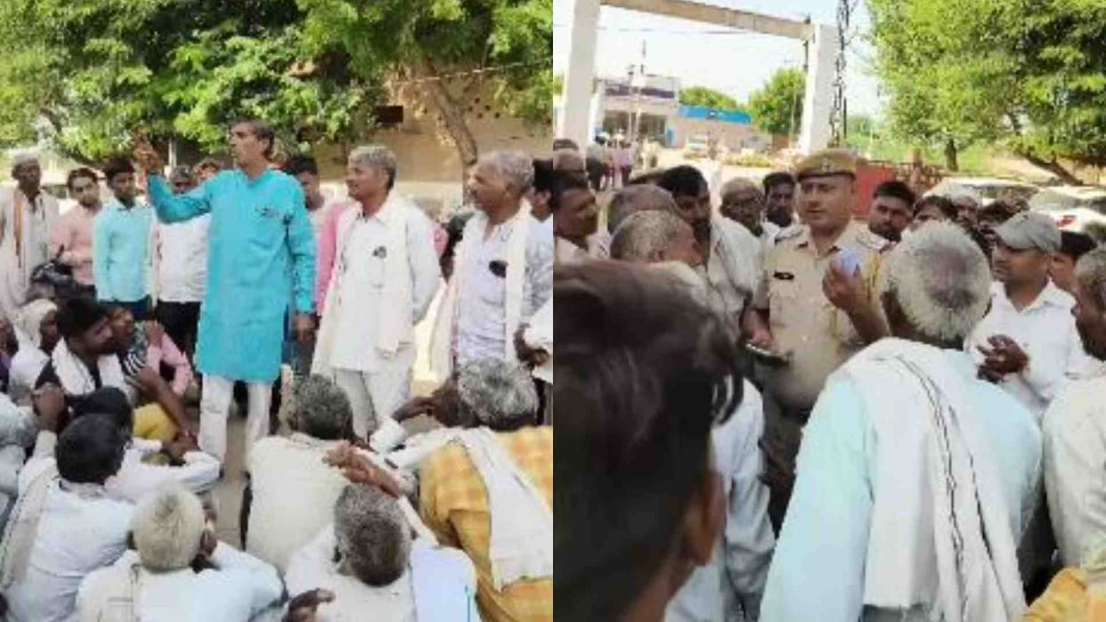 Bike riding youth dies due to tractor collision in Bharatpur