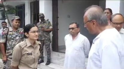 IPS officer sweeti sehrawat questioned by retired ips officer and ex-governor nikhil kumar on crime in bihar