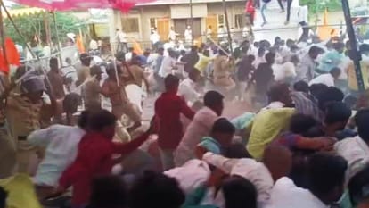 Quota violence: Maratha outfits protest against lathi-charge, ask DY CM Ajit Pawar to quit Shiv Sena-BJP govt