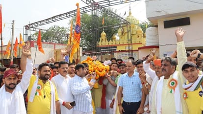 जम्मू: पालकी में सवार कान्हा ने किया शहर का भ्रमण, दर्शन के लिए उमड़े भक्त janmashtami in jammu preparation: iskcon temple shobah yatra organized
