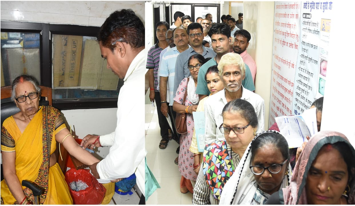 Free Arthritis and ligament injury camp, 1183 patients got tested, experts said relief is giving Arthritis