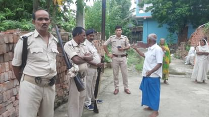 RCP Singh's relative was shot in an old dispute; Police is setting up camp in the village, no FIR yet