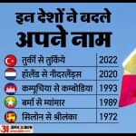 इन देशों ने अपने नाम बदले