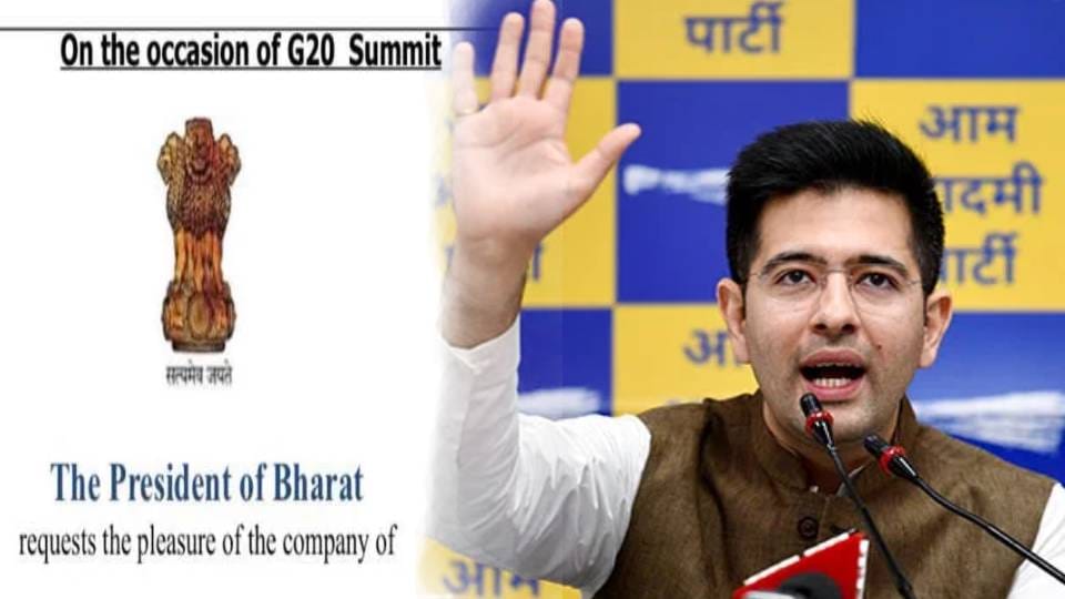 Raghav Chadha targets BJP over ruckus on President of India