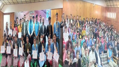 Amar Ujala Bhavishya Jyoti Samman function held in Tribal Museum Keylong