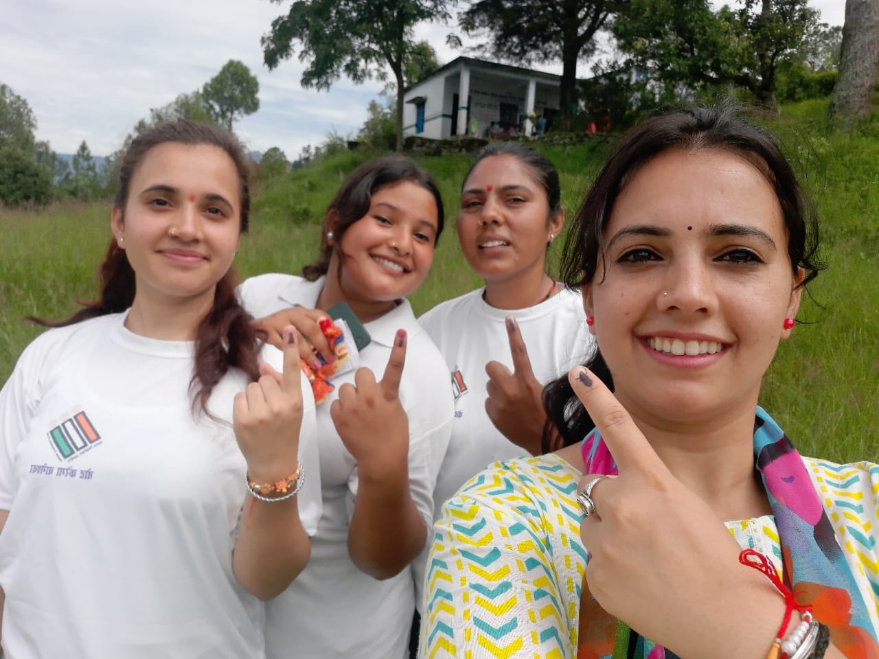 Uttarakhand Bageshwar Assembly Bypoll 2023 Crowd of Voters for Voting Today See Photos
