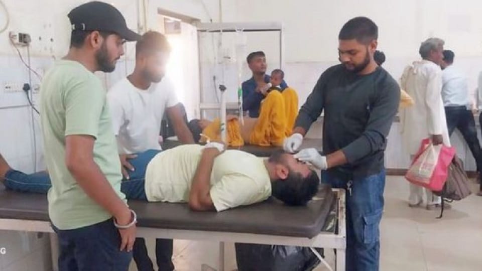 Private hospital owner consumed poisonous substance in CMO office budaun