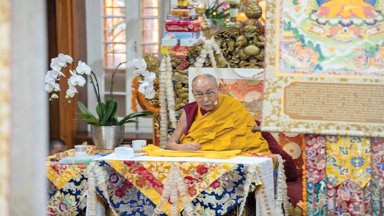 Tibetan Buddhist religious leader Dalai Lama said needs to end the selfish mind for a happy life