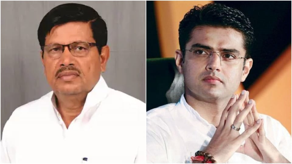 Gehlot minister Murari Lal Meena says in Dholpur Sachin Pilot can never sit still