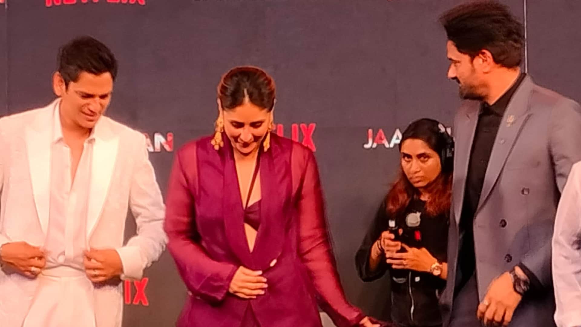 Jaane Jaan Trailer Launch Event Kareena Kapoor Jaideep ahlawat Sujoy Ghosh talks about Film