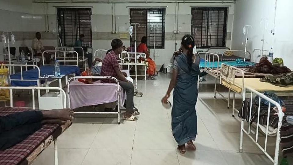 Patient admitted in medical hospital and his family kidnapped