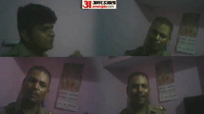 Ghaziabad '20 हजार महीना लेकर खुलवा दो' मसाज पार्लर, पुलिस और शख्स का सौदा करते हुए वीडियो वायरल Video viral of deal to open massage parlor in Ghaziabad