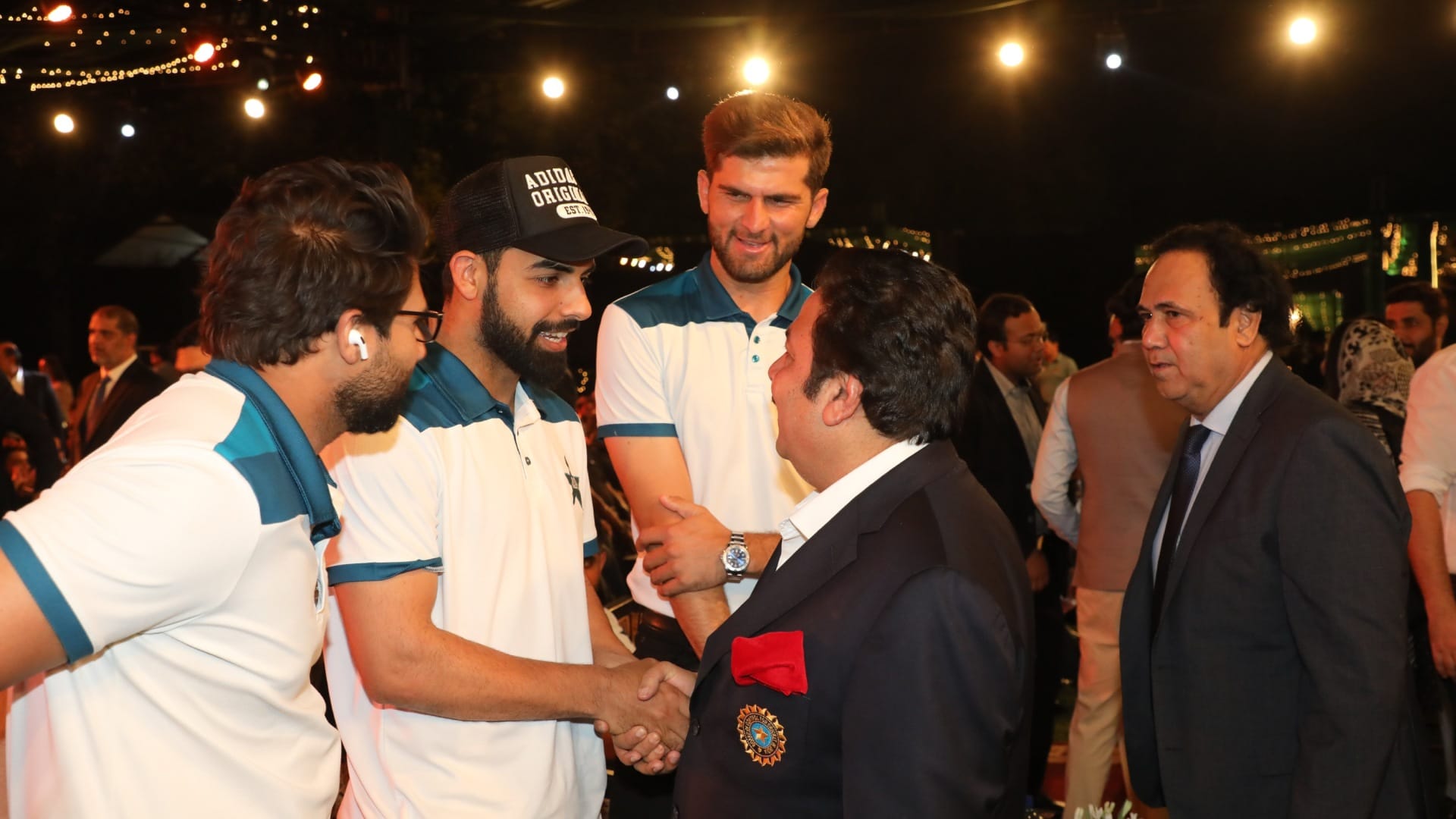 Asia Cup Roger Binny and Rajeev Shukla attended PCB program in lahore met these players including Babar Azam