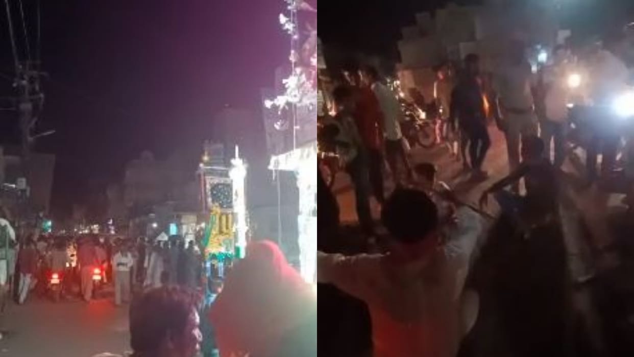 Rajasthan Uproar during Tajia procession in Sawai Madhopur