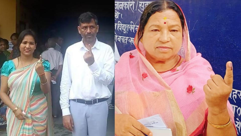 Uttarakhand Bageshwar Assembly Bypoll 2023 Crowd of Voters for Voting Today See Photos