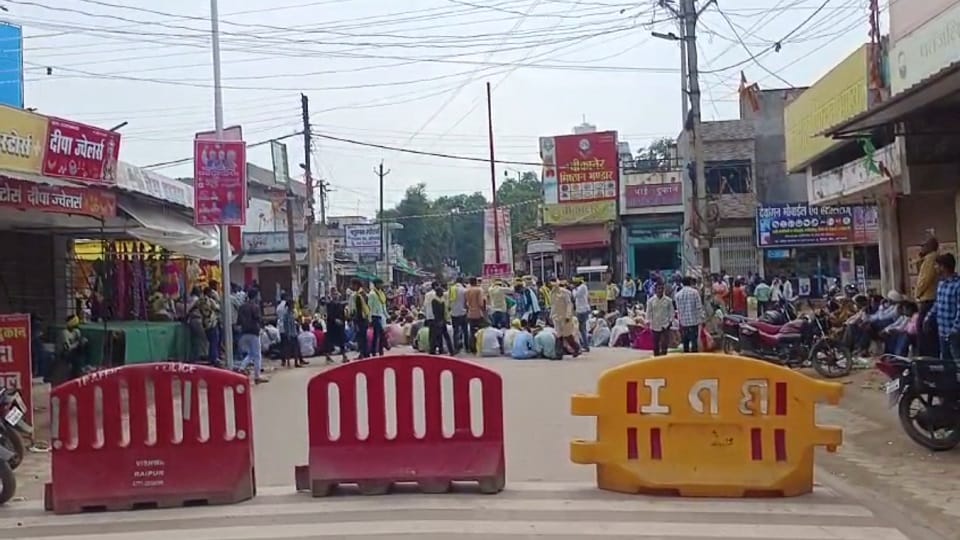 Tribal society protested for the second day over the death of the youth