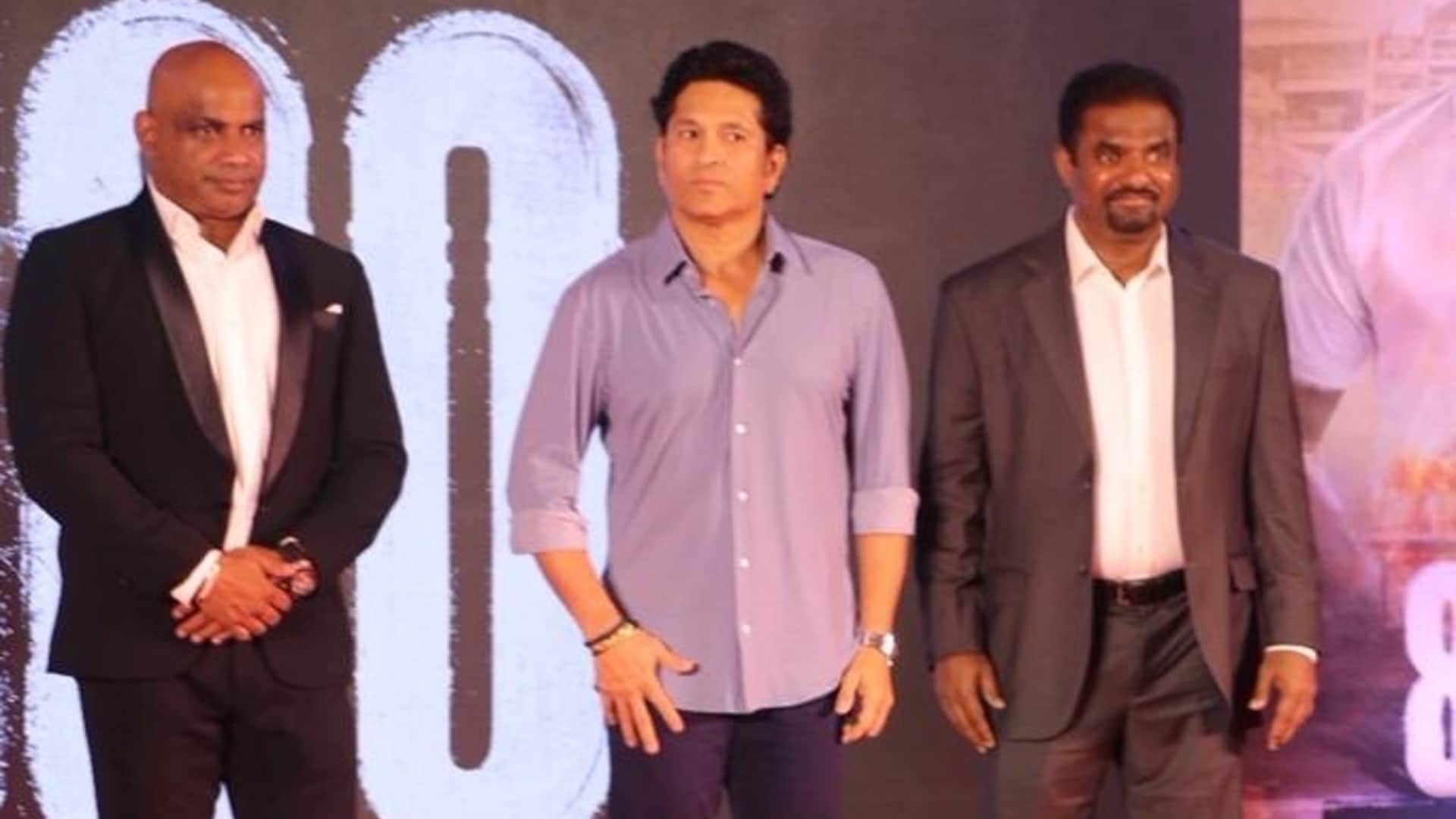 800 trailer Sachin Tendulkar unveils biopic on Muttiah Muralitharan read story here in detail