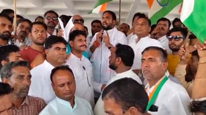 Agar-Malwa Congress MLA Vipin Wankhede gave controversial statement to CM Shivraj regarding farmer compensatio