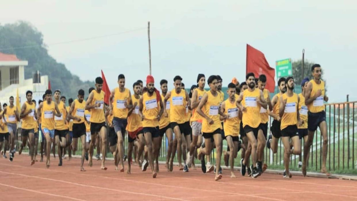 Bilaspur News: 1300 candidates got selected in Agniveer army recruitment rally