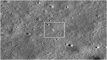 Chandrayaan 3: Chandrayaan 3 had landed at this spot on the moon, NASA's LRO took a special picture image Chandrayaan 3 Lander was seen on the Moon by NASA Satellite