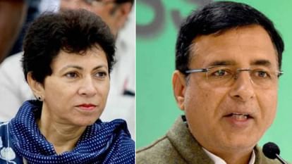 हरियाणा कांग्रेस में मचा घसासान: मल्लिकार्जुन खरगे से सैलजा व सुरजेवाला ने की मुलाकात, बोले- यह स्वीकार्य नहीं Kumari Selja and Randeep Surjewala met Congress President Mallikarjun Kharge