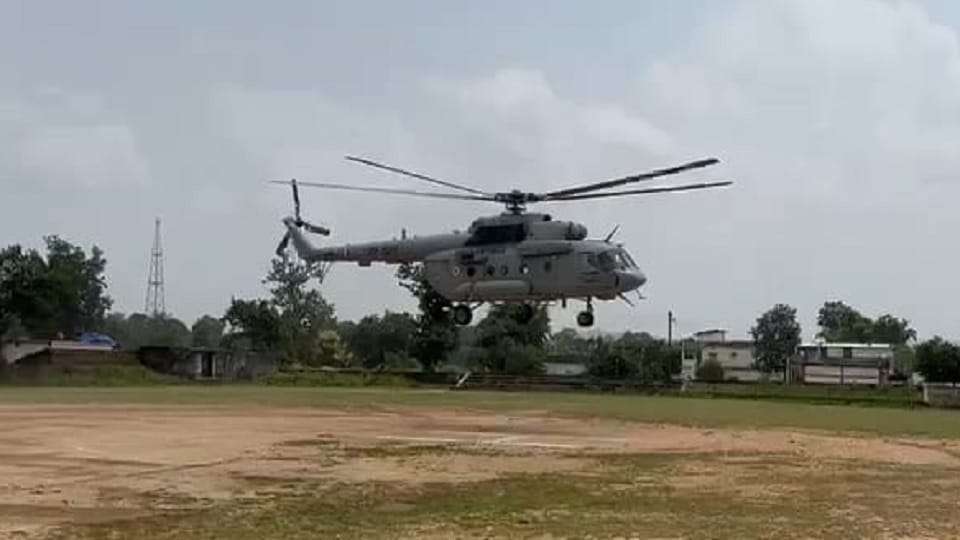 Polling personnel will be sent by army helicopter to these eight Naxal affected polling stations