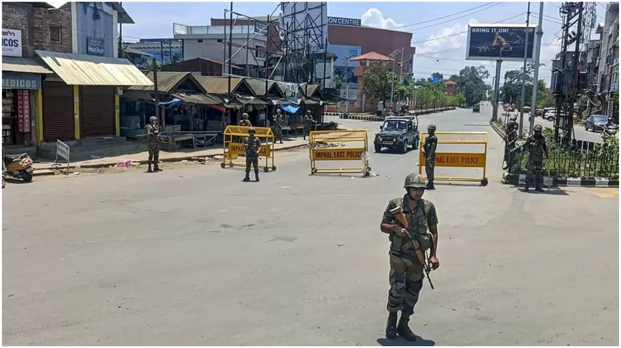 Full curfew reimposed in 5 valley districts of Manipur as preventive measure