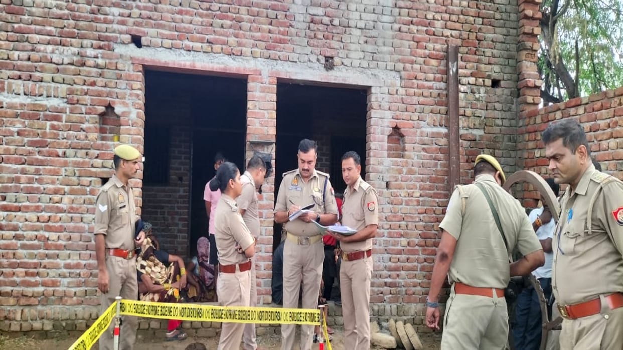 Railway employee killed in Mathura dead body found outside house