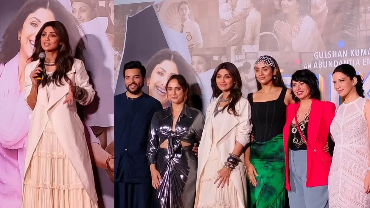 Shilpa Shetty gives credit to husband Raj for working in Sukhee took workshop for the first time in her career
