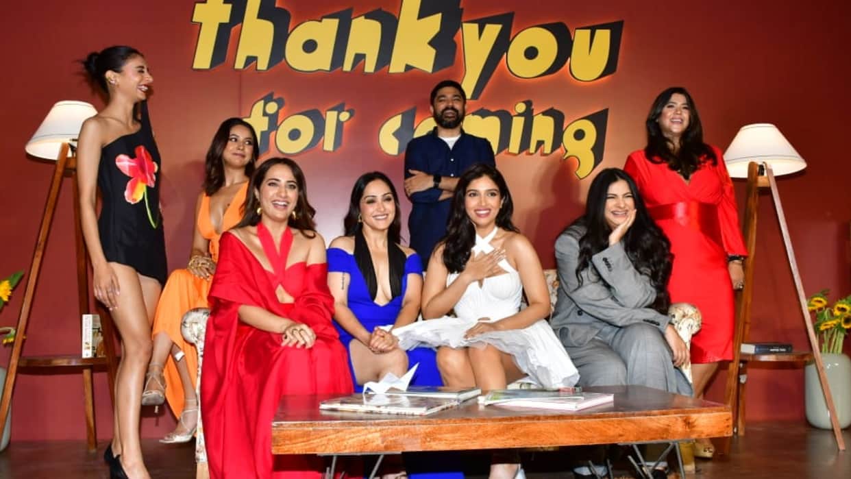 Thank You For Coming Trailer Launch Event Bhumi pednekar Ekta Kapoor Karan Boolani Talks about film