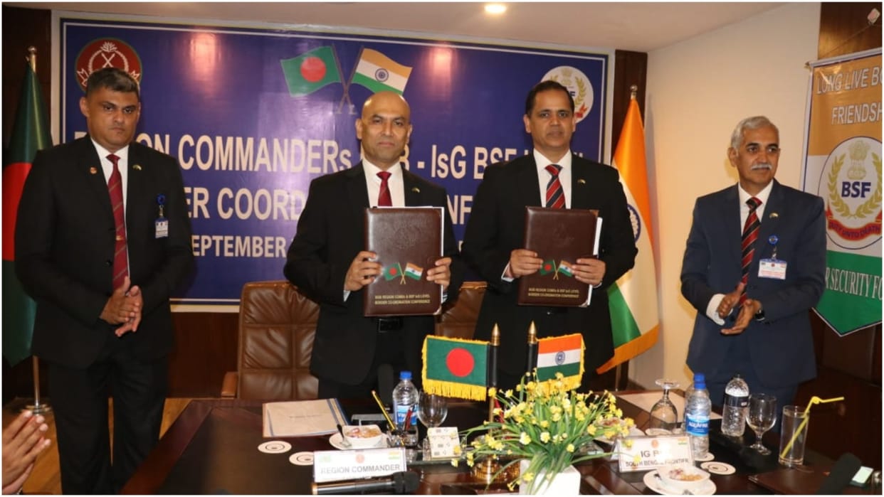 WB: Bangladesh BGB expressed gratitude to BSF and Government of India, positive changes in both the forces are