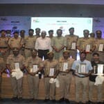 अमर उजाला द्वारा आयोजित पुलिस मेरिटोरियस सर्विस अवार्ड 2023 में सम्मानित पुलिसकर्मी।
