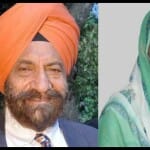 त्रिलोचन सिंह और बीबी किरणजोत कौर।