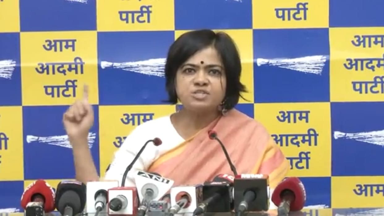 AAP spokesperson Reena Gupta accuses BJP spokesperson Gaurav Bhatia of indecency
