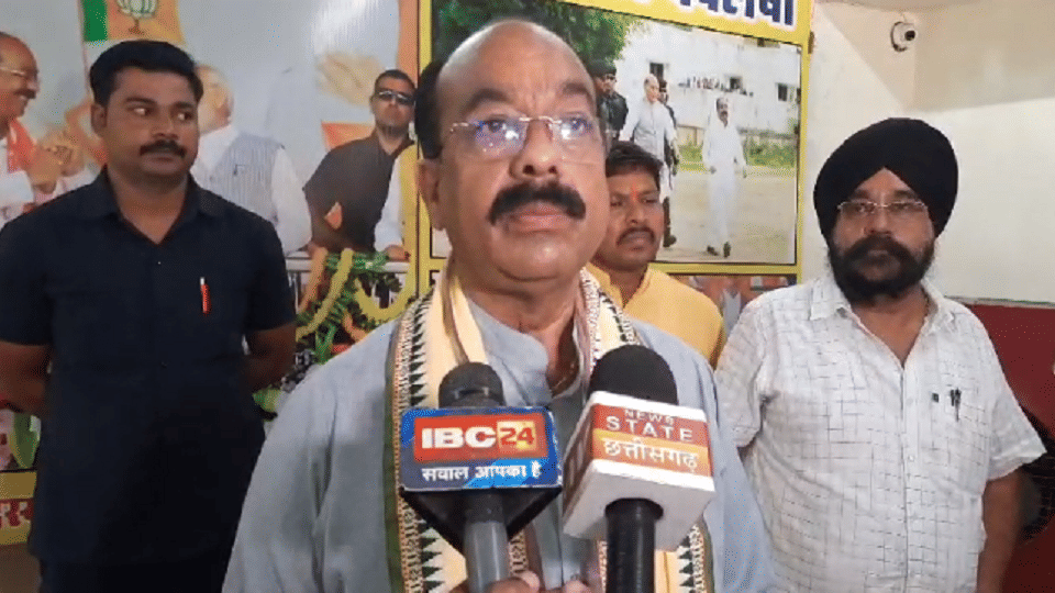 BJP state president Arun Sao made a big attack on Congress on different issues