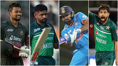 Asia cup 2023 most runs most wickets Rohit sharma ishan kishan hardik pandya Babar Azam Shaheen Afridi