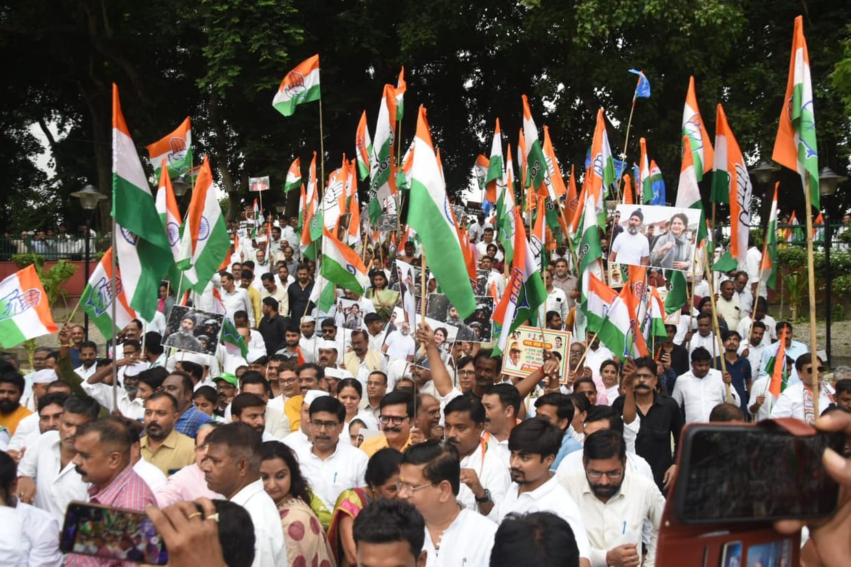 Anniversary of Bharat Jodo Yatra in Uttar Pradesh.